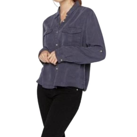 NEW THREAD & SUPPLY annapolis shirt in navy - Picture 1 of 2